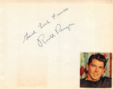 Reagan, Ronald - Signed Album Page