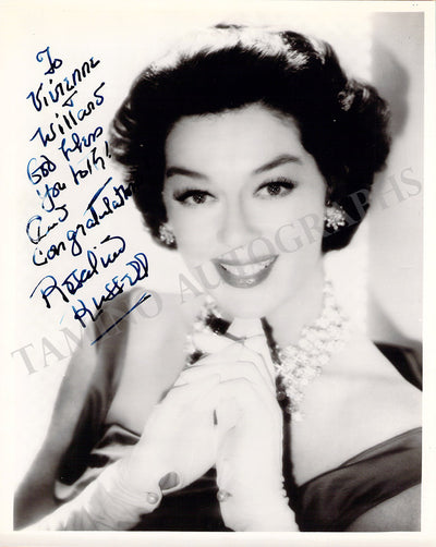 Russell, Rosalind - Signed Photograph