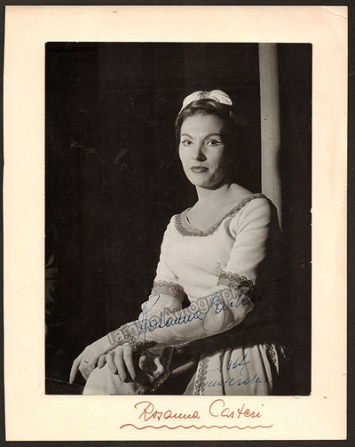 Carteri, Rosana - Signed Photograph in role