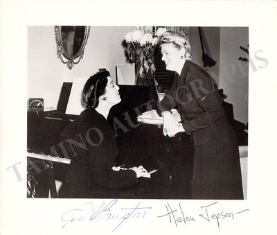 Bampton, Rose - Jepson, Helen - Signed Photograph