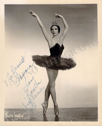 Hightower, Rosella - Set of 2 Signed Photographs 1956