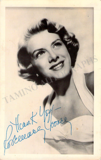 Clooney, Rosemary - Signed Photograph