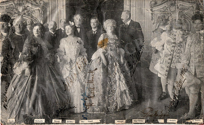 Strauss, Richard & Others - Signed Photograph in Der Rosenkavalier 1911