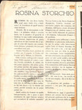 Storchio, Rosina - Double Signed Magazine