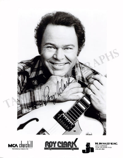 Clark, Roy - Signed Photograph