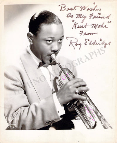 Eldridge, Roy - Signed Photograph 1950