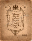 Royal Opera House Covent Garden - Season Program 1908