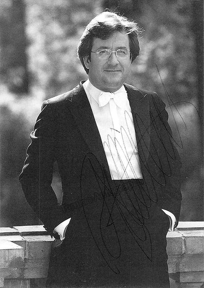 Buchbinder, Rudolf - Signed Photograph