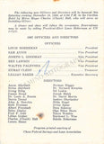 Friml, Rudolf - Signed Program Miami 1966