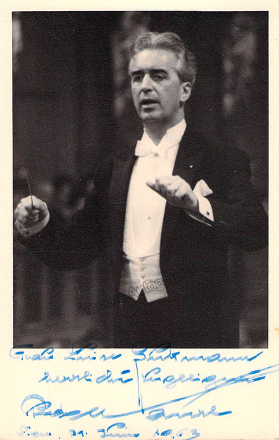 Hanzl, Rudolf - Signed Photograph