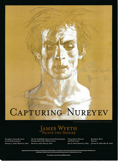 Wyeth, James - Signed Poster of Rudolf Nureyev