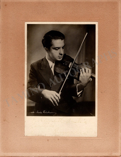 Ricci, Ruggiero - Signed Photograph 1951