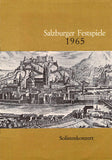 Richter, Sviatoslav - Signed Program Salzburg 1965