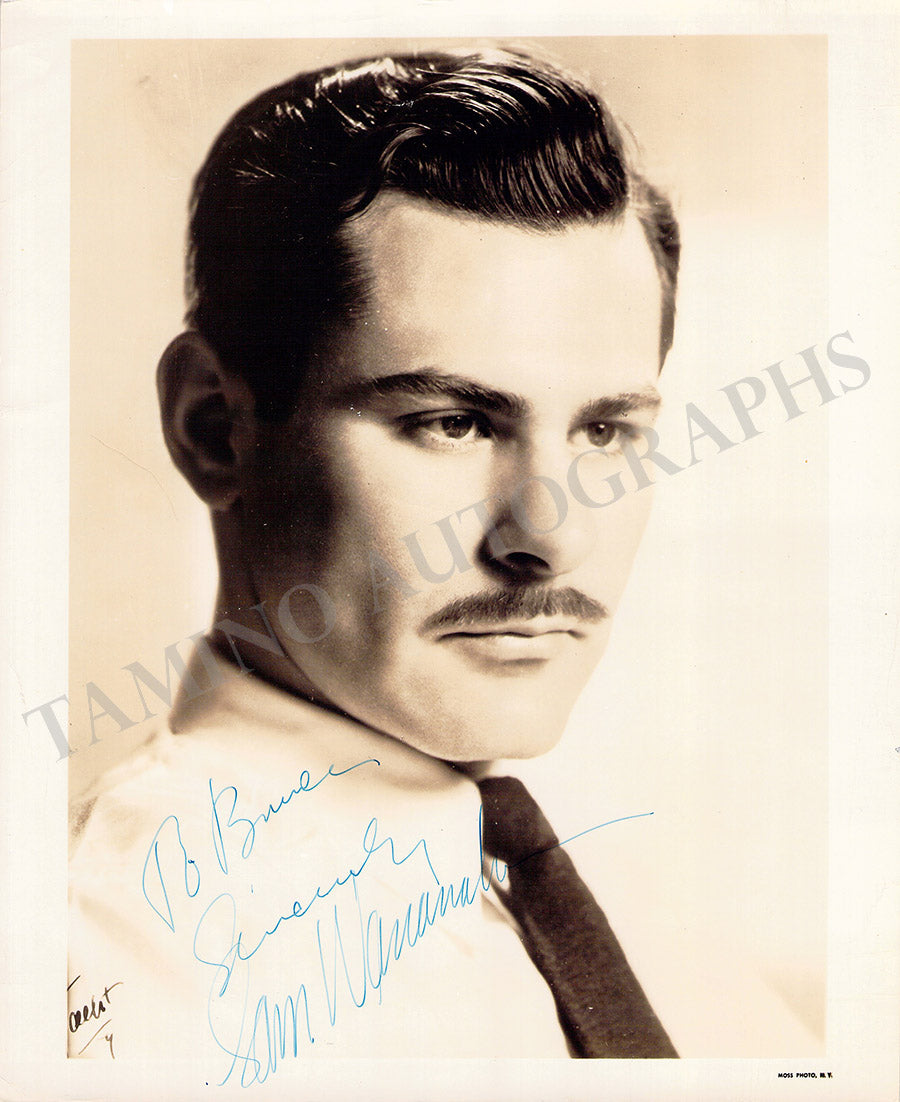 Sam Wanamaker autograph Signed Photo