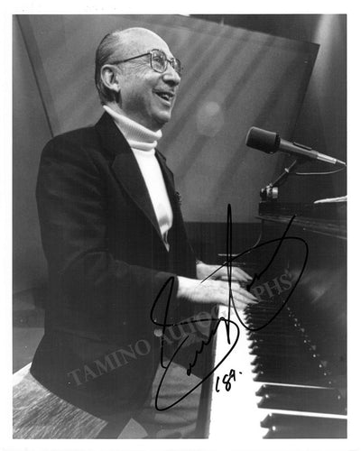 Cahn, Sammy - Signed Photograph 1989