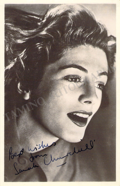 Churchill, Sarah - Signed Photograph