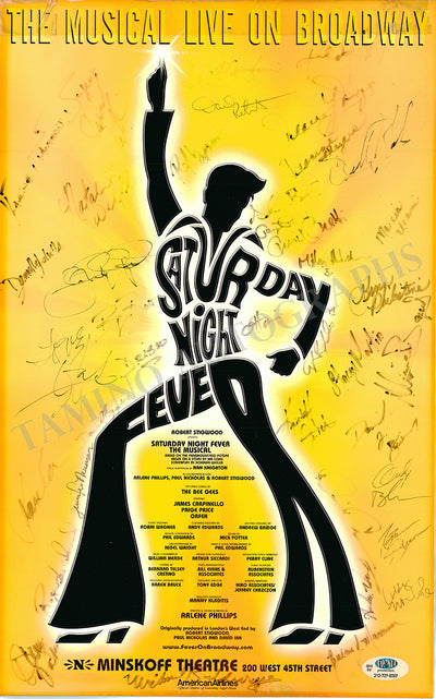 Saturday Night Fever - Signed Broadway Poster