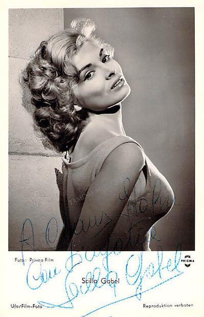 Gabel, Scilla - Signed Photograph