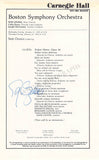 Conductors Signed Program Pages – Set of 42