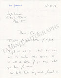 Lancen, Serge - Set of 2 Autograph Letters Signed