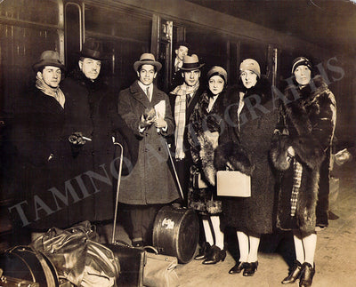 Diaghilev, Serge - Vintage Photograph with his Company