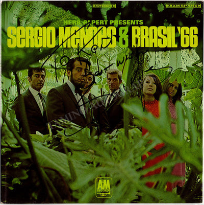 Mendes, Sergio - Signed LP Record Sleeve