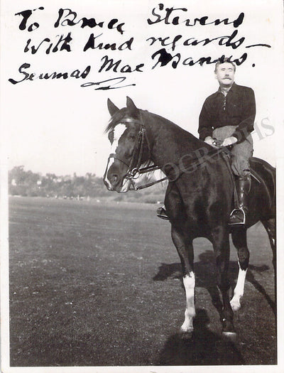 MacManus, Seumas - Signed Photograph