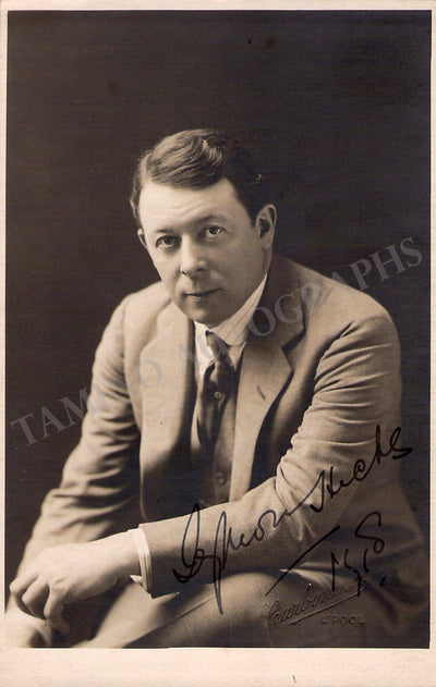 Hicks, Seymour - Signed Photograph 1918