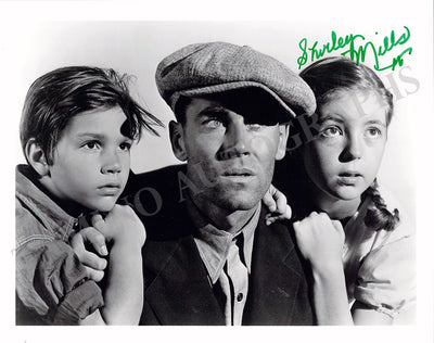 Mills, Shirley - Signed Photo in "The Grapes of Wrath"