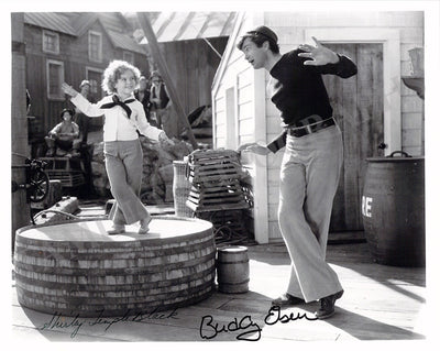 Temple, Shirley - Ebsen, Buddy - Signed Photo in "Captain January"