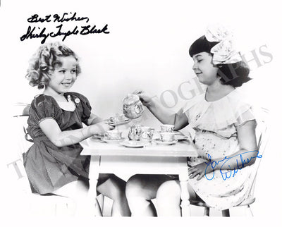 Temple, Shirley - Withers, Jane - Signed Photo in "Bright Eyes"