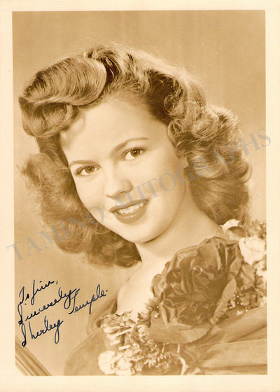 Temple, Shirley - Signed Photograph