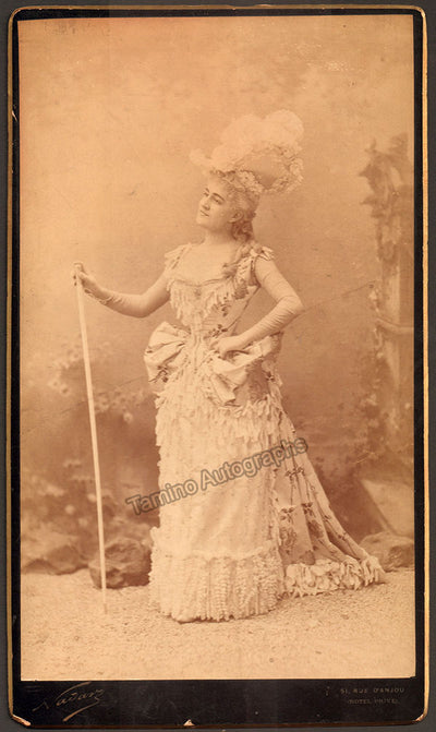 Sanderson, Sybil - Vintage Cabinet Photo as Manon