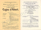 Wagner, Siegfried - Concert Program Vienna 1902