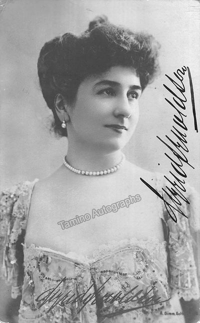 Arnoldson, Sigrid (Various Autographs)