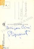 Signoret, Simone - Signed Postcard 1974