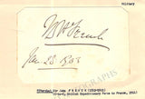 French, Sir John - Signed Card 1903