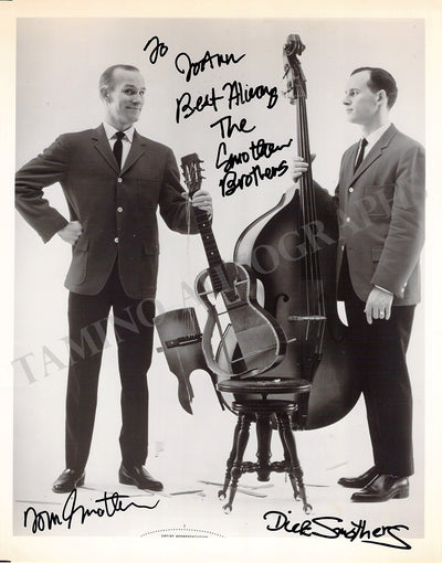 Smothers Brothers - Signed Photograph