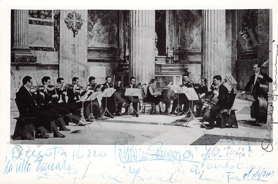 Societa Corelli - Photograph Signed by Ensemble
