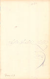 Metropolitan Opera - Inaugural Night 1883 Signatures