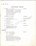 Schwarz, Solange - Performance Program Paris 1947