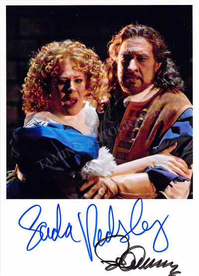 Domingo, Placido - Radvanovsky, Sondra - Signed Photograph