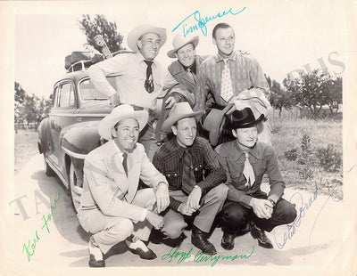 Sons of the Pioneer - Photograph Signed by 4 Members