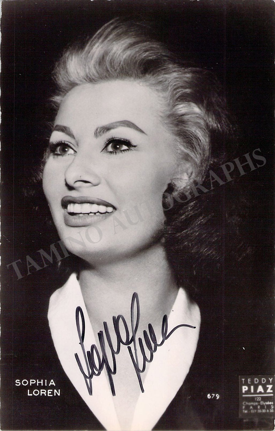 Sophia Loren Autographs Various Options