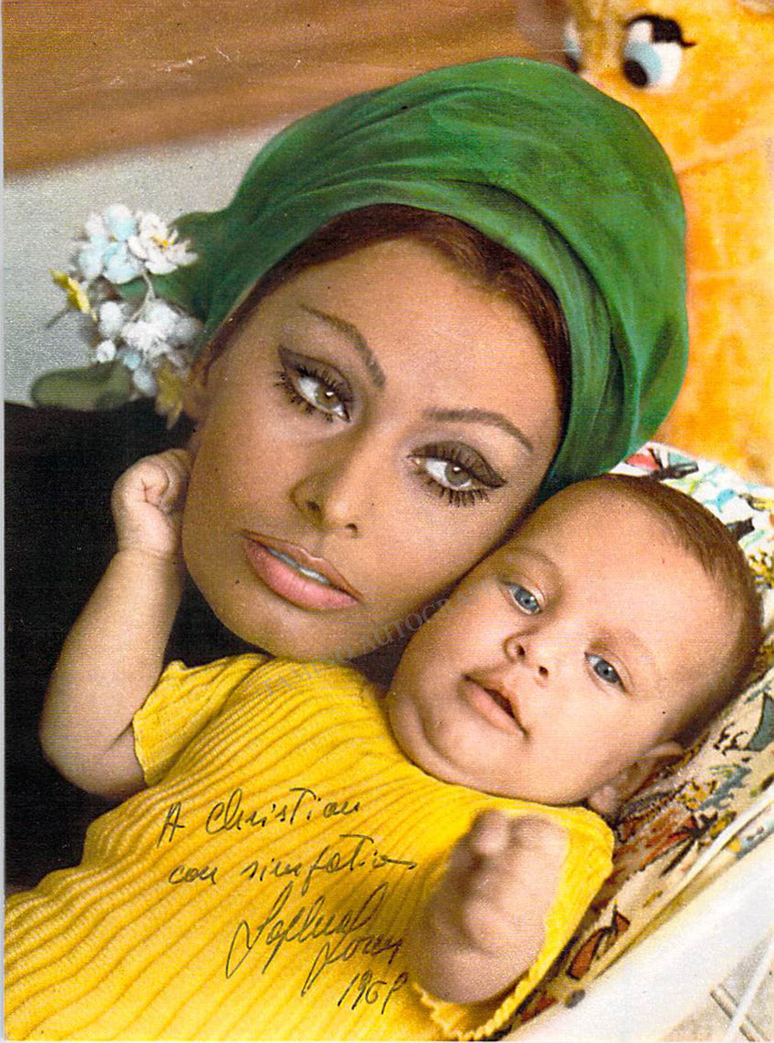 Sophia Loren Autographs Various Options