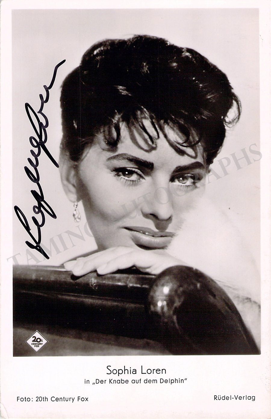 Sophia Loren Autographs Various Options