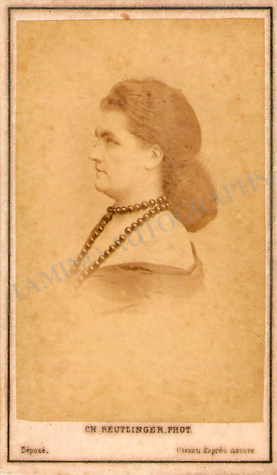 Cruvelli, Sophie - Vintage CDV Photograph