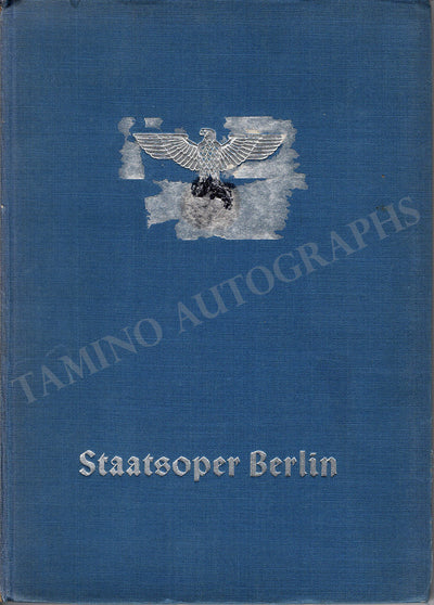 Berlin Staatsoper - Almanach 1936-1939