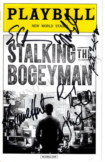 Stalking the Bogeyman - Signed Broadway Musical Playbill