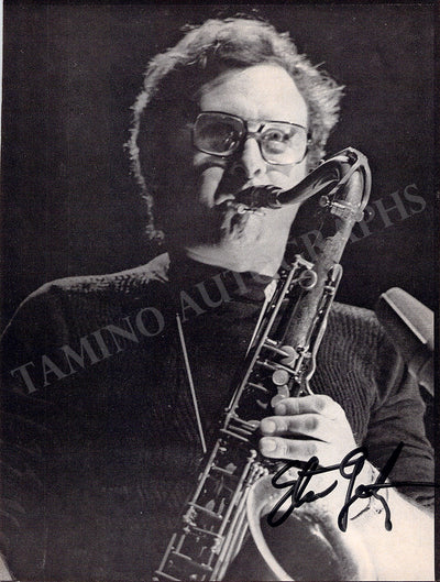 Getz, Stan - Signed Photograph